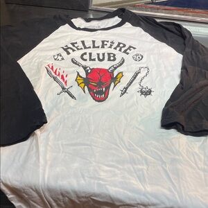 Stranger Things baseball tee